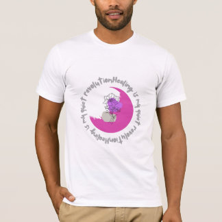 Genezing is mijn stille revolutie – Machtige quote T-shirt
