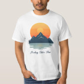 "Genezing Kost Tijd" Schrift Lettertype T-Shirt | (Voorkant)