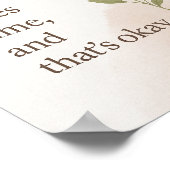 Genezing kost tijd Wall Art-Blooming Moment Poster (Hoek)