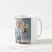 Genezing met Humor Mok: een dosis lachen Koffiemok (Voorkant rechts)