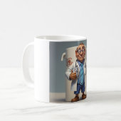 Genezing met Humor Mok: een dosis lachen Koffiemok (Voorkant links)