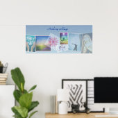 Genezing met liefde, Reiki genezers collage poster (Thuiskantoor)