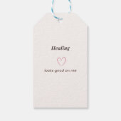 Genezing Staat Me Goed Esthetische Quote Cadeaulabel (Achterkant)