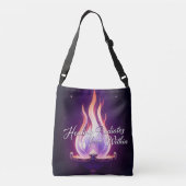 Genezing straalt van binnenuit - Bijbelstudie Crossbody Tas (Achterkant)