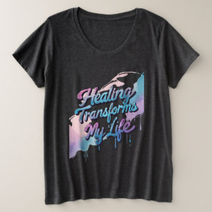 Genezing Verandert Mijn Leven Grote Maat T-shirt