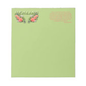 Genezing Verse Notitieblok (Voorkant)