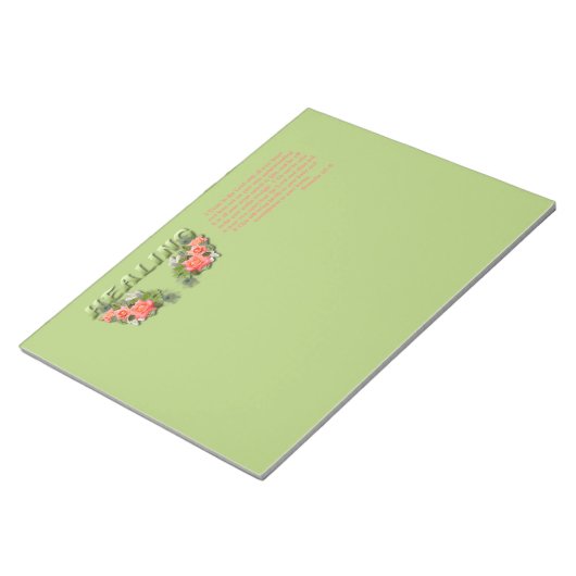 Genezing Verse Notitieblok (Schuin)