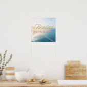 Genezingsproces Poster – Minimalistische Inspirati (Keuken)
