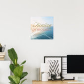 Genezingsproces Poster – Minimalistische Inspirati (Thuiskantoor)