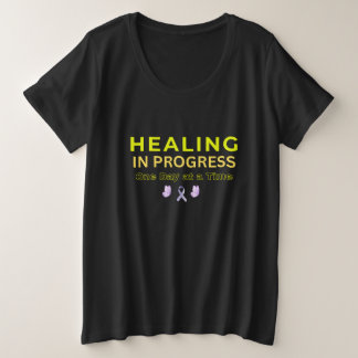 Genezingsproces T-shirt – Minimalistische Inspirat