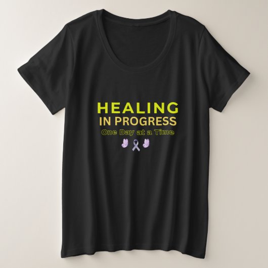 Genezingsproces T-shirt – Minimalistische Inspirat (Design voorkant)
