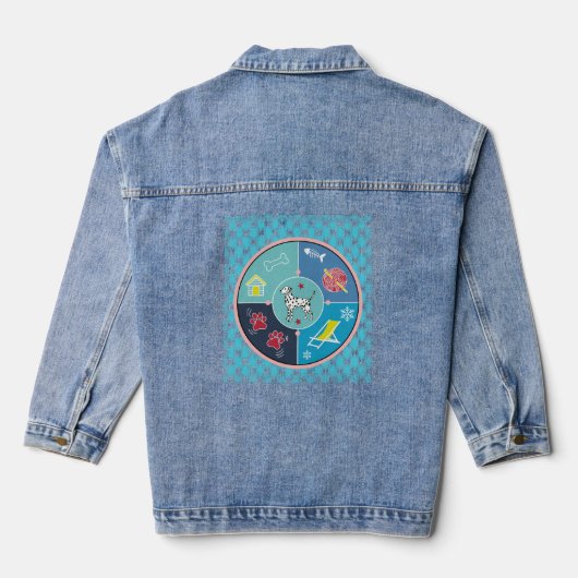 Genezingstherapie Denim Jacket (Achterkant)