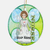 Genezingsverpleegkundige Keramisch Ornament (Links)