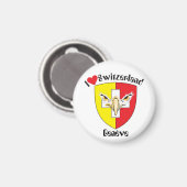 Genf, Genève, Ginevra, Genevra Magnet (Voorkant / Achterkant)