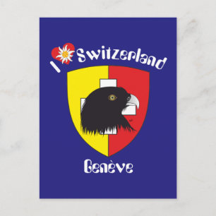 Genf - Genève Schweiz Postkarte Briefkaart