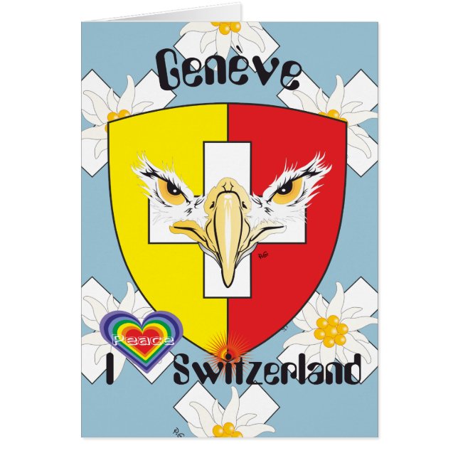 Genf / Genève Schweiz Suisse Svizzera Grusskarte (Voorkant)