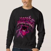 Gengar Shadow Pokémon "Happy Hunting" T-shirt, cap Trui (Voorkant)