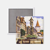 GENGENBACH, DUITSLAND MAGNEET (Voorkant / Achterkant)