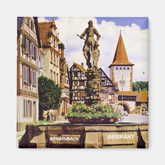 GENGENBACH, DUITSLAND MAGNEET (Voorkant)