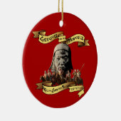 Genghis en de Mongolen: Rondleiding doden of verov Keramisch Ornament (Rechts)