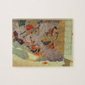 Genghis Khan (c.1162-1227) die tegen de Chinezen s Legpuzzel (Horizontaal)