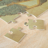 Genghis Khan (c.1162-1227) die tegen de Chinezen s Legpuzzel (Zijkant)