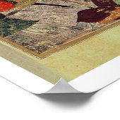 Genghis Khan (c.1162-1227) die tegen de Chinezen s Poster (Hoek)