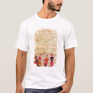 Genghis Khan en zijn zonen door Rashid al-Din T-shirt