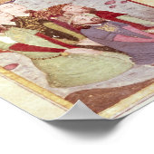 Genghis Khan over een congregatie Poster (Hoek)