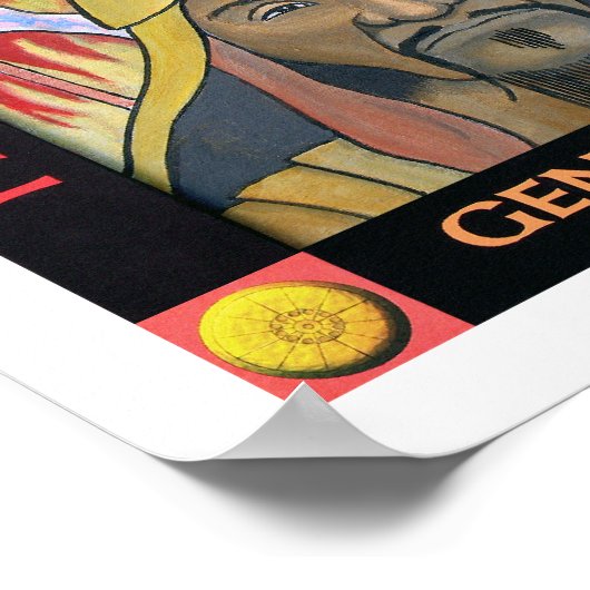 Genghis KHAN poster (Hoek)