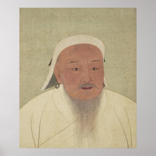 Genghis Khan Poster (Voorkant)