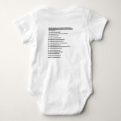 Genghis Khan World Tour Romper (Achterkant)