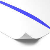 Genghis Khan's naam Traditioneel Mongolian Writing Poster (Hoek)