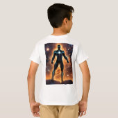 "Geniaal aan het werk: Super Intelligence T-shirt (Achterkant volledig)