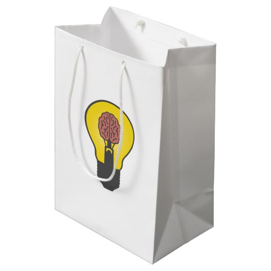 geniaal medium cadeauzakje (Voorkant Gekanteld)