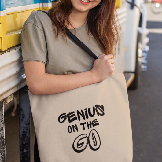 Geniaal op de Go Afstuderen Student Gift Tote Bag