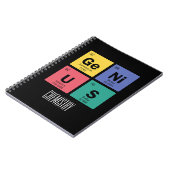 geniaal | Periodiek overzicht van de elementen Notitieboek (Linkerzijde)