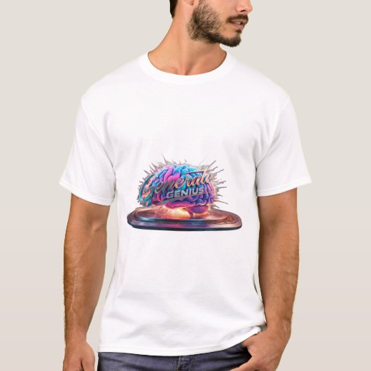 Geniaal T-shirt genereren (Voorkant)