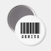 geniale barcode ontwerp magneet (Voorkant / Achterkant)