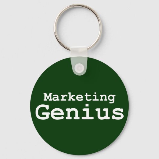 Geniale cadeaus voor marketing sleutelhanger (Voorkant)