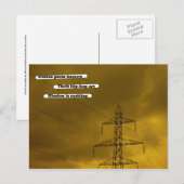 Geniale dichters lenen briefkaart (Voorkant / Achterkant)