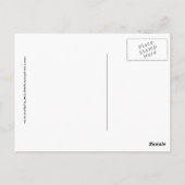 Geniale dichters lenen briefkaart (Achterkant)