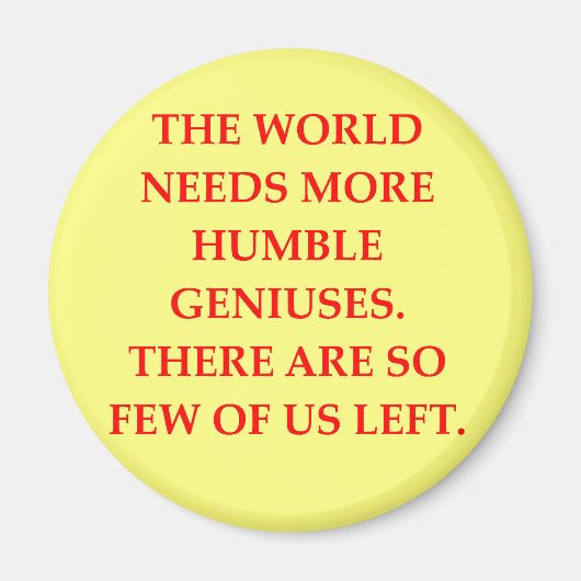 geniale grap magneet (Voorkant)