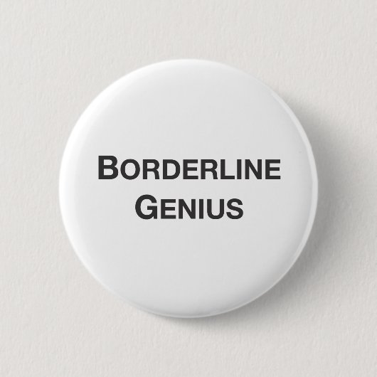 geniale grens.ai ronde button 5,7 cm (Voorkant)
