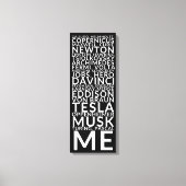 Geniale Inspiratie Canvas Afdruk (Voorkant)