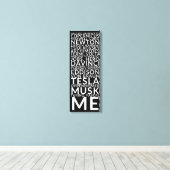 Geniale Inspiratie Canvas Afdruk (Insitu (Houten vloer))