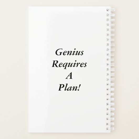 Geniale kat planner (Achterkant)