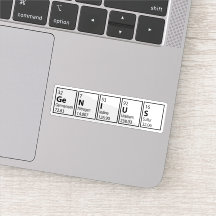 Geniale Periodic Table Science Nerd Grappig