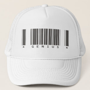 Geniale streepjescode trucker pet
