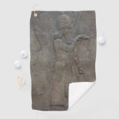 Genie Benisseur van Assyrië en Mesopotamische god Golfhanddoek (Insitu)
